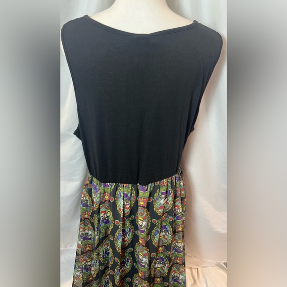 NWT-Hot Topic/Disney’s Evil Queen sleeveless hi lo dress size 4X - Picture 8 of 11